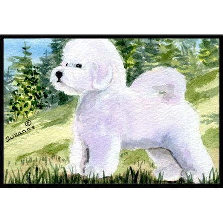 Carolines Treasures SS8900MAT 18 x 27 in. Bichon Frise Indoor Outdoor Doormat SS8900MAT